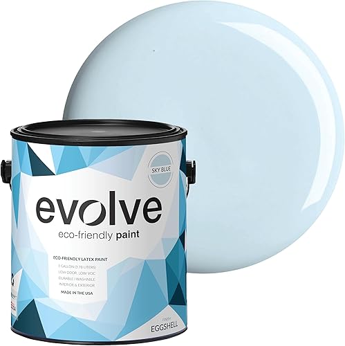 Miniatura 13 de EVOLVE Pintura e imprimación: Respetuoso con el medio ambiente, bajo brillo con cobertura de una capa para superficies interiores y exteriores