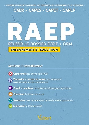 RAEP Enseignement et éducation - Dossier et entretien: Concours et examens - CAPES, CAPET, CAPLP, CPE