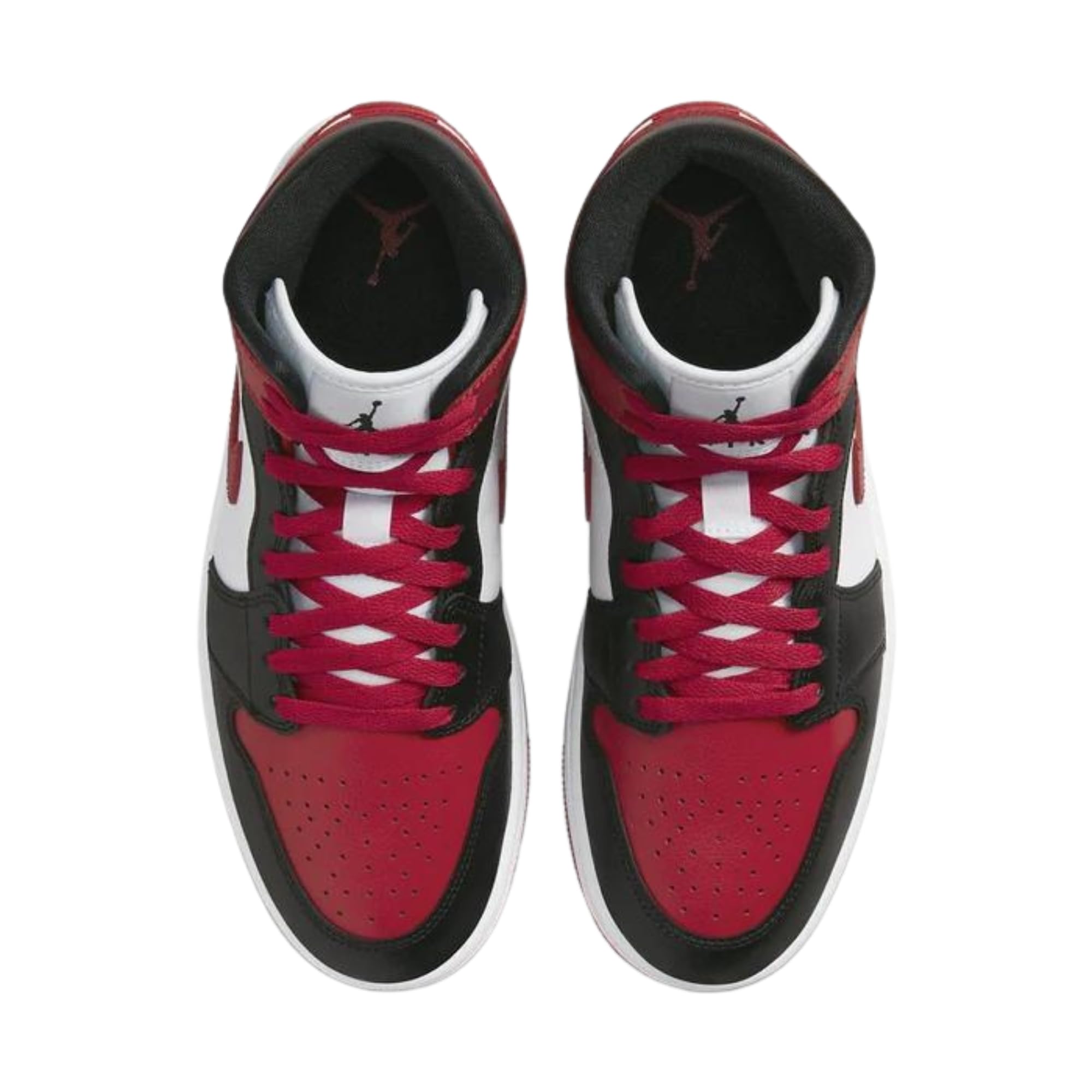 Air Jordan 1 Mid Bred Toe (W) BQ6472-079 Size 40