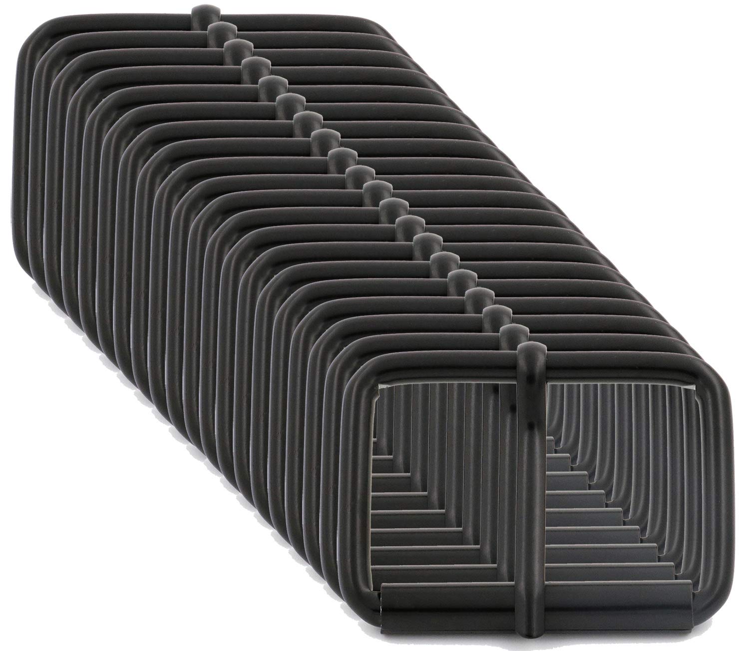 BIKICOCO Roller Buckle, 1-1/2'' x 1'' Heel Rolling Bar Buckles for Bags Leather Webbing Straps