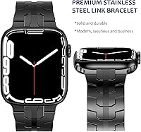 Vista 27 de WINGLE Correas de titanio para Apple Watch Band Ultra 3/2/1 Band Ultra de 1.929 in Series 11 10 1.811 in 1.772 in 1.732 in 1.654 in SE 3/2/1 Series