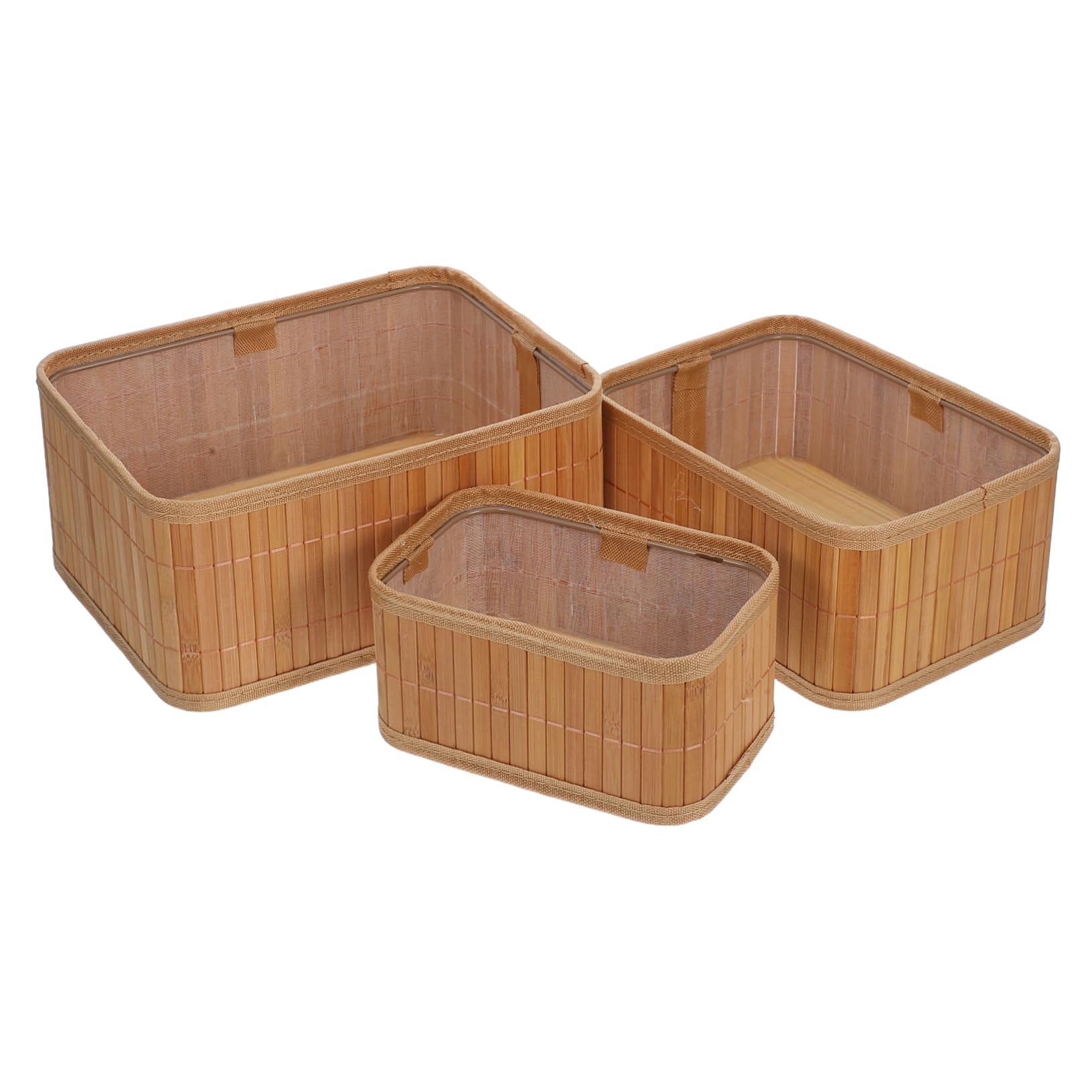 Panier de rangement osier tressé haut de gamme bacs déco d'organisation