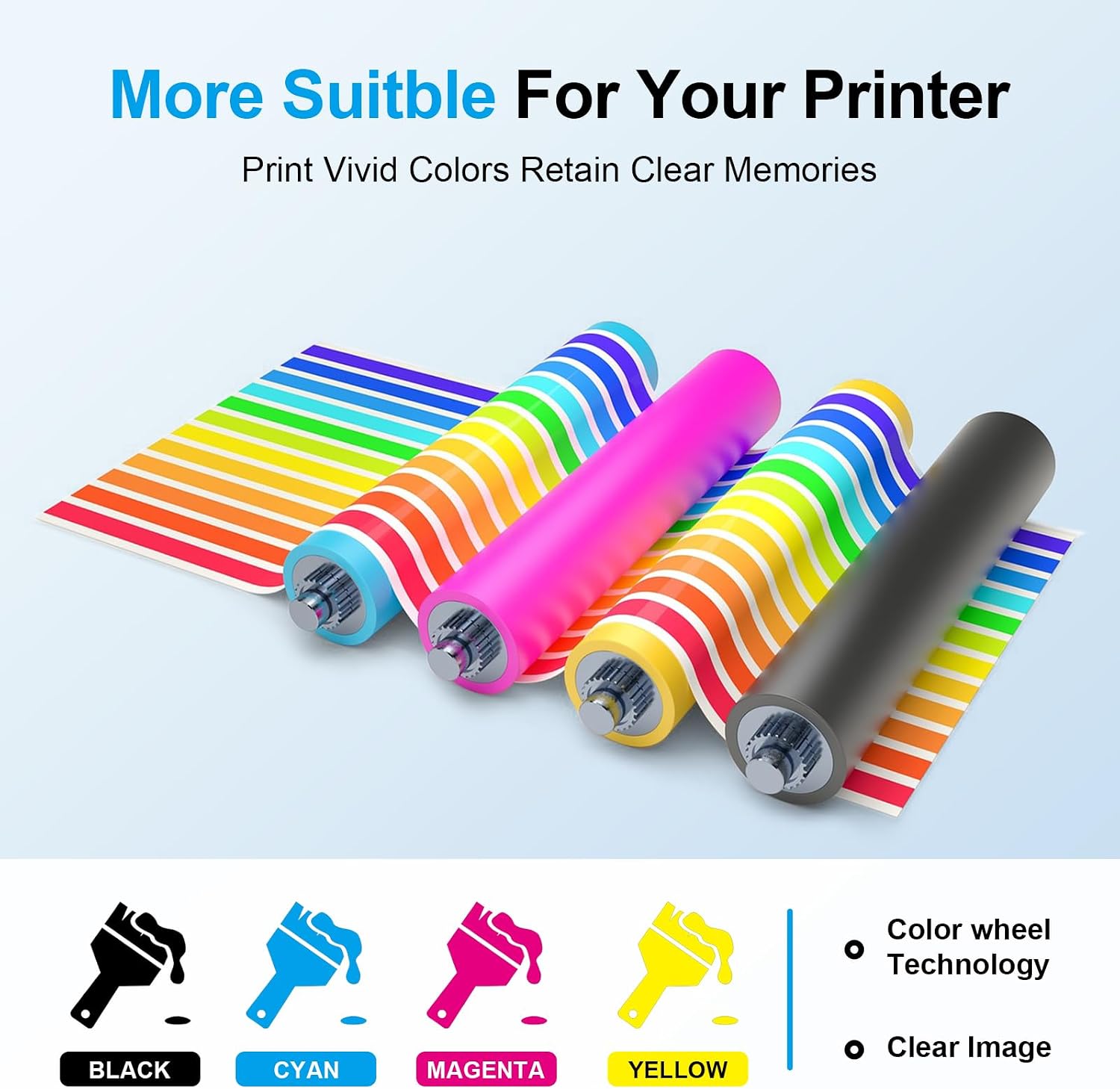 IMC2000 IMC2500 IM C2000 IM C2500 Toner Cartridge High Yield Compatible for Ricoh 842307 842310 842309 842308 Toner Use for Ricoh Savin Lanier IM C2000 IM C2500 IMC2000 IMC2500 Printer (4 Pack)