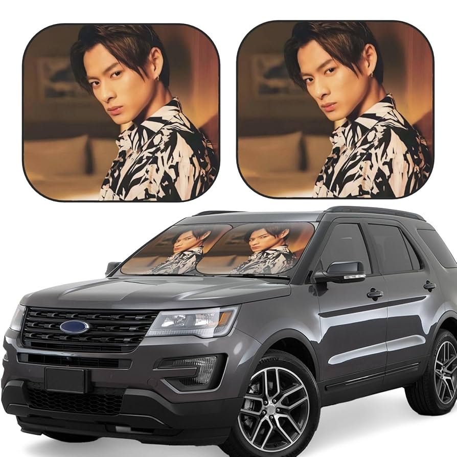 Amazon | 平野紫耀 (9) 車用サンシェード サンバイザー 日よけ