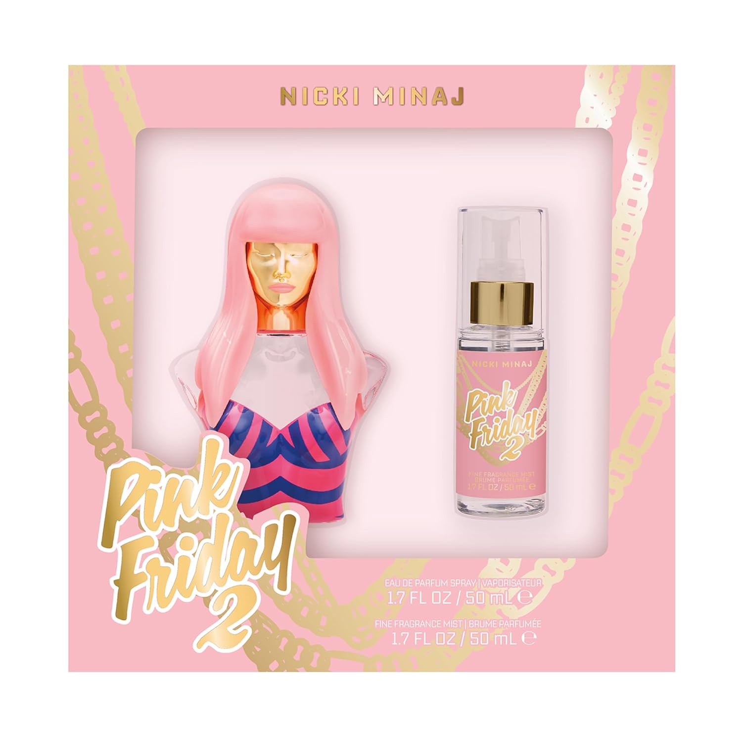 Nicki Minaj Pink Friday 2-1.7oz/50ml Gift Set
