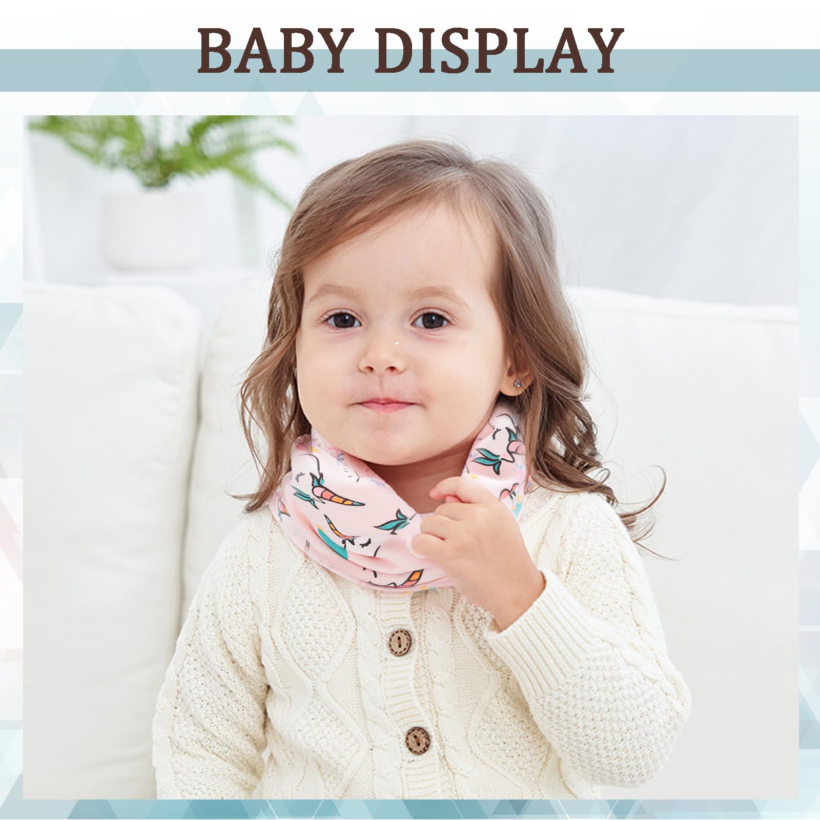 DKDDSSS 4 Pcs Calentador de Cuello, Braga Cuello Niño Braga Cuello Niña, Bufanda para Niños, Invierno Bufanda Tubular para Niños Niñas, 1-12 Años