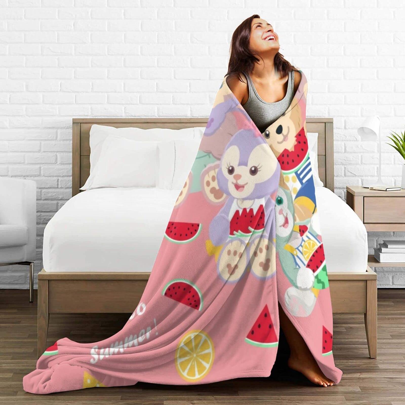 Amazon｜毛布 ダッフィー シェリーメイ ジェラトーニ アニメ