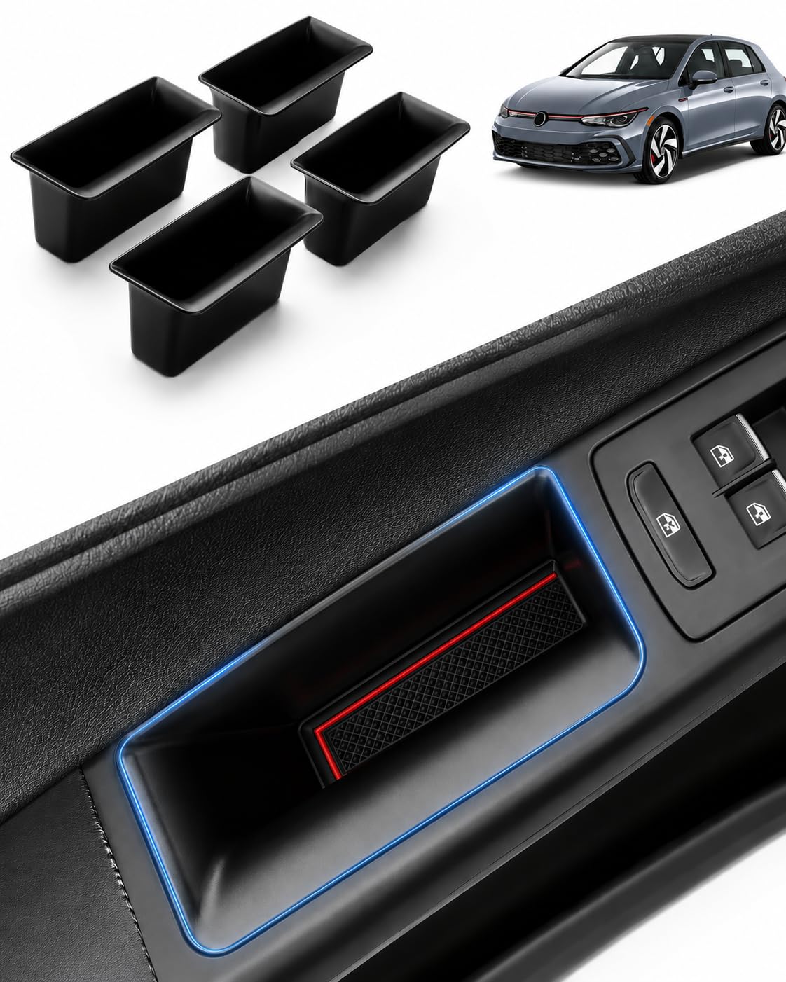 Amazon.com: Karltys Door Handle Organizer for VW Golf GTI R MK8