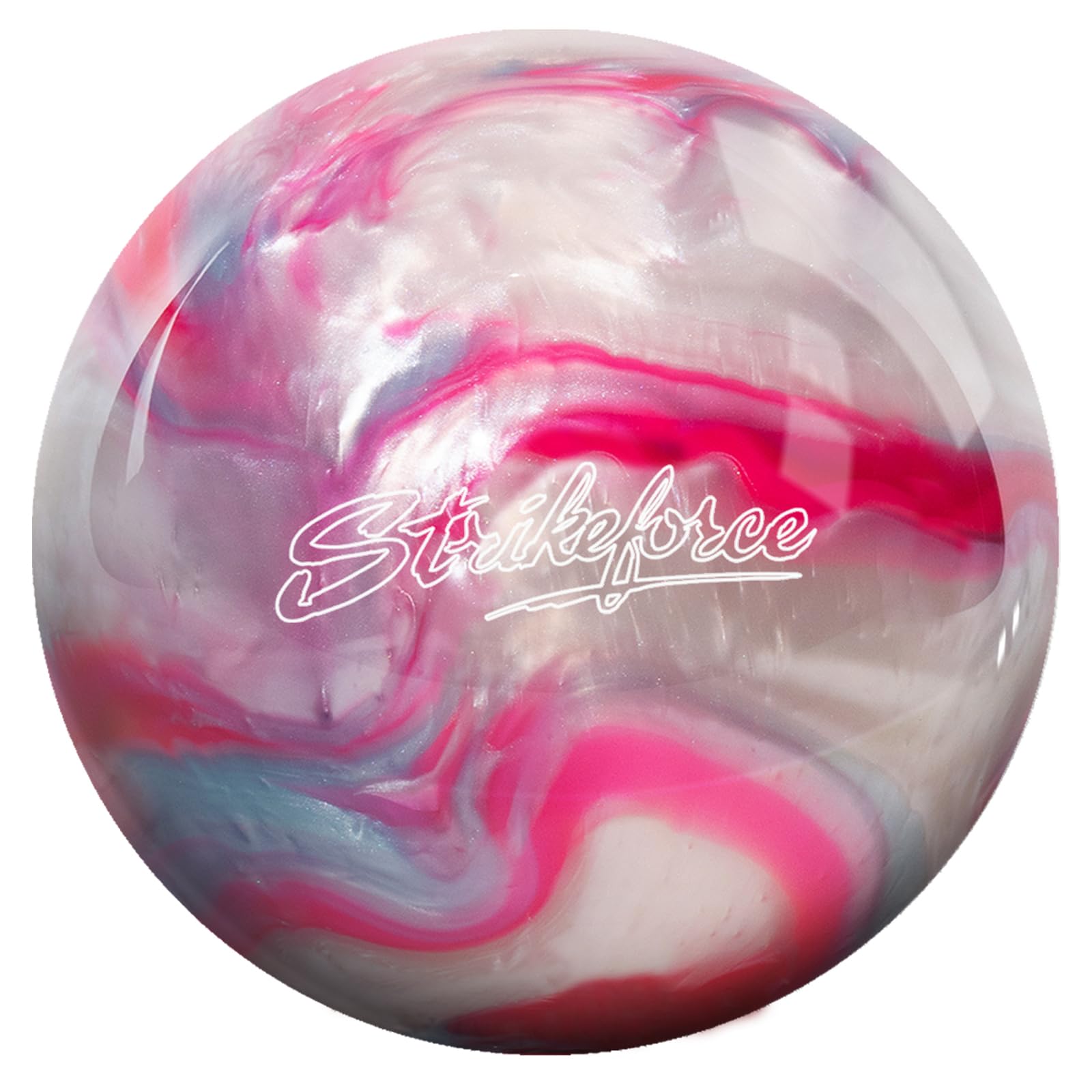 KR Strikeforce Polyester Undrilled Bowling Ball - Available in 6lb, 8-16 lbs, Beginner to Professional Suitable, USBC Approved