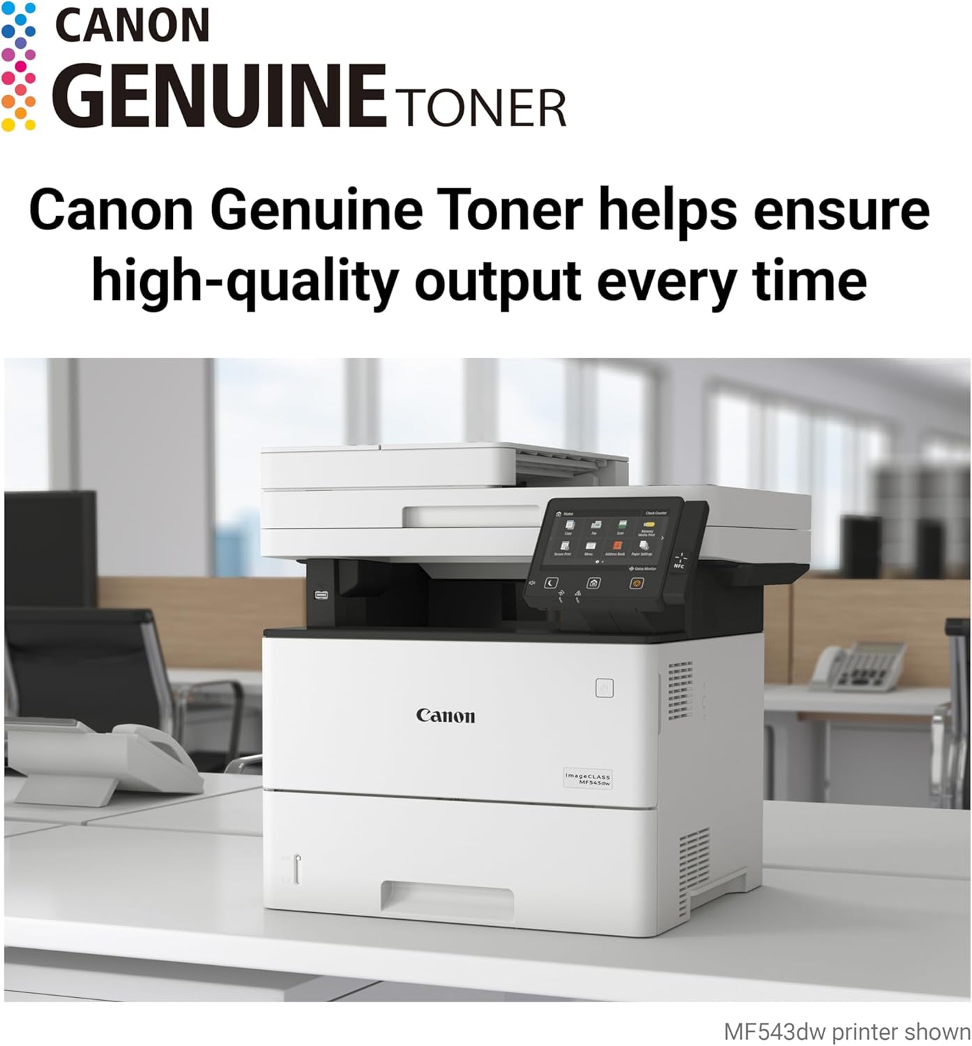 Canon Genuine 324 II Black Toner Cartridge High Capacity Compatible with LBP6780dn, MF515dw