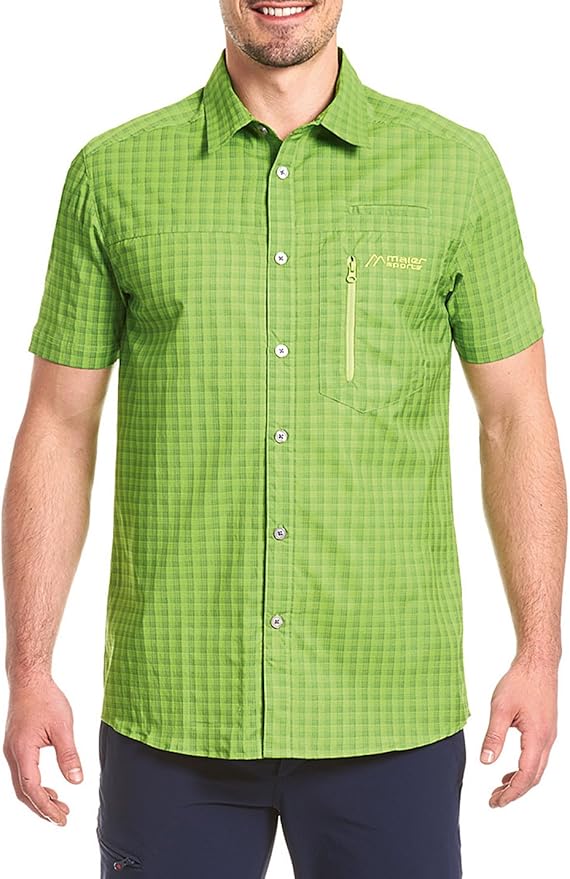 Maier Sports MAURO Hemd Herren - 1/2 Arm Gr. 60