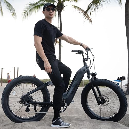 Miniatura 7 de VELOWAVE Bicicleta eléctrica para adultos motor Bafang de 750 W batería de celdas LG de 48 V 20 AH sensor de par eléctrico con neumático de grasa de