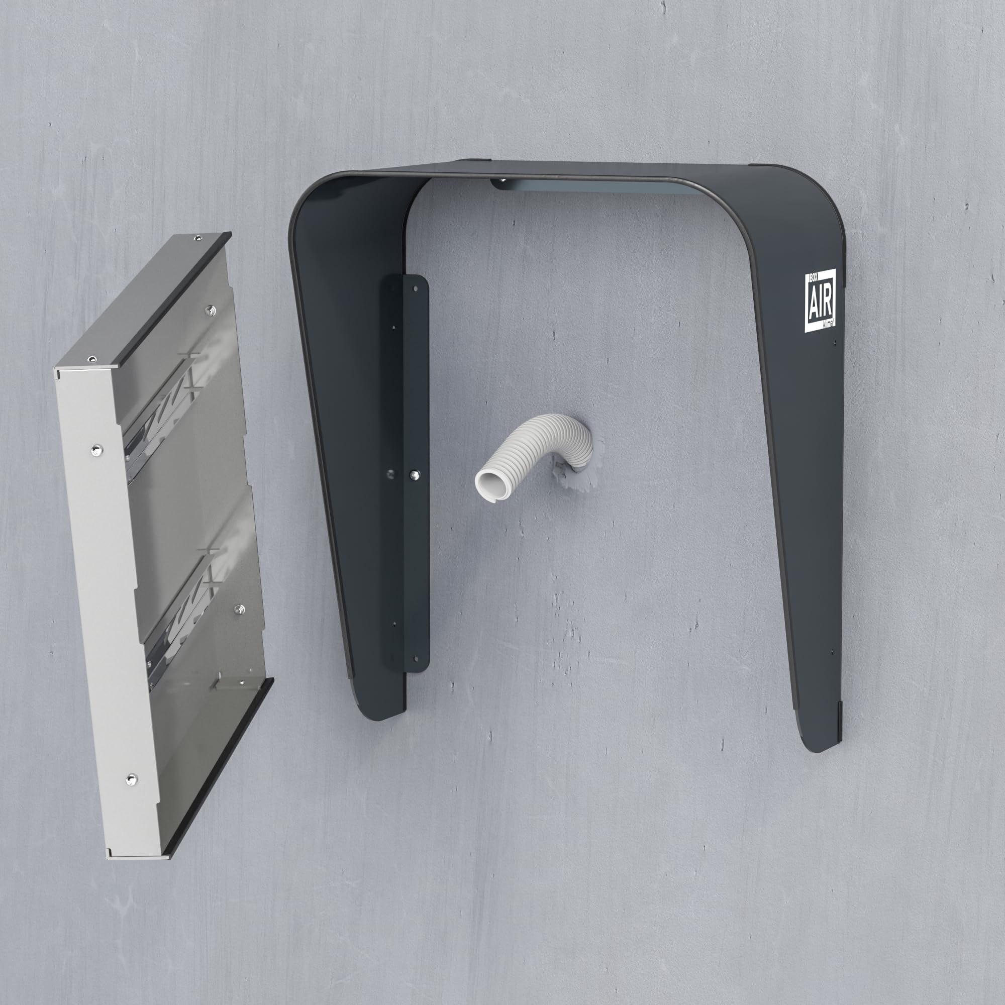 Copertura Protettiva Per Wallbox Di Ricarica Auto Elettriche - In Alluminio Composito, Antipioggia E UV, Taglia L O S - Foto 9