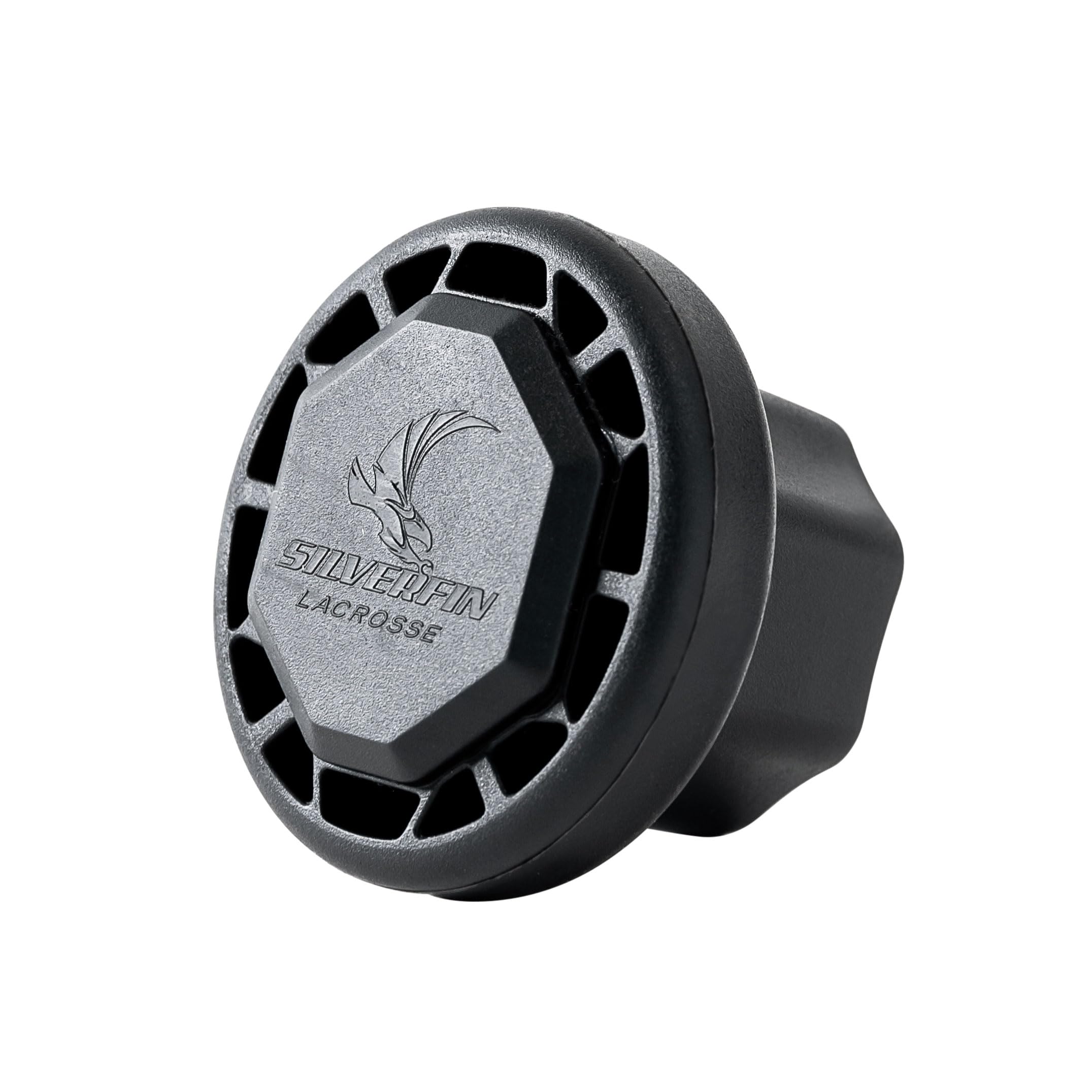 Silverfin Lacrosse End Cap |Lacrosse Stick Butt End Cap: Sturdy & Easy to Install|Lightweight,Durable Lacrosse Butt End Caps with Firm Grip for
