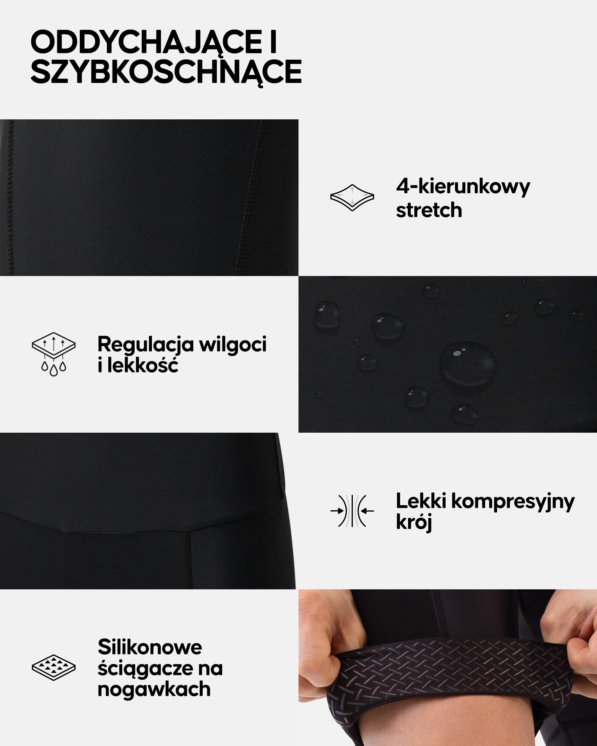 DANISH ENDURANCE Męskie Spodenki Rowerowe, z Wkładką 3D Pro, Męskie Szorty Rowerowe, Szybkoschnące, do Jazdy Długodystansowej