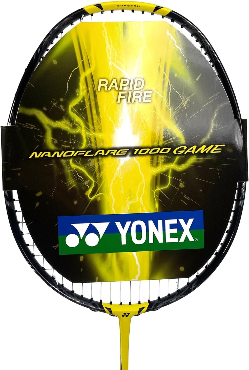 YONEX NANOFLARE 1000 Series Badminton Racquet|4U 5G|Lightning Yellow|1000ZZ | 1000 Tour | 1000 Game | 1000 Play |