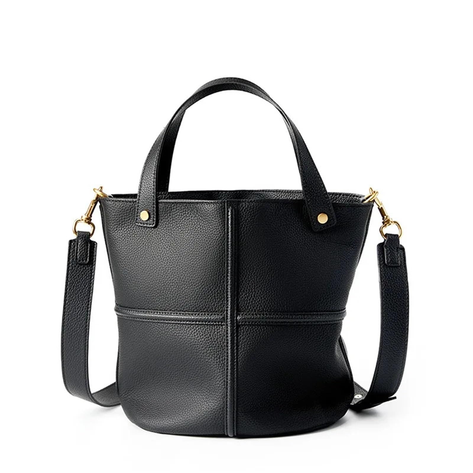 Bolso de mano cuero for mujer, bolso lujo gran capacidad, bandolera informal estilo retro Para Viajes Compras Trabajo Citas
