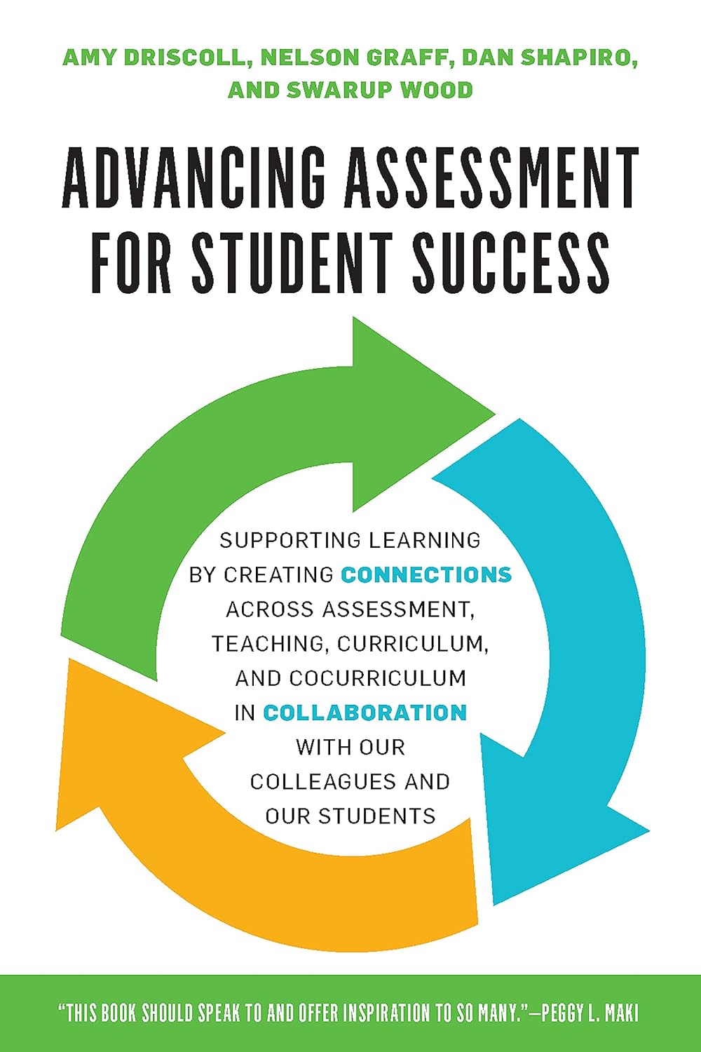 Advancing Assessment for Student Success: Supporting Learning by Creating Connections Across Assessment, Teaching, Curriculum, and Cocurriculum in Collaboration With Our Colleagues and Our Students