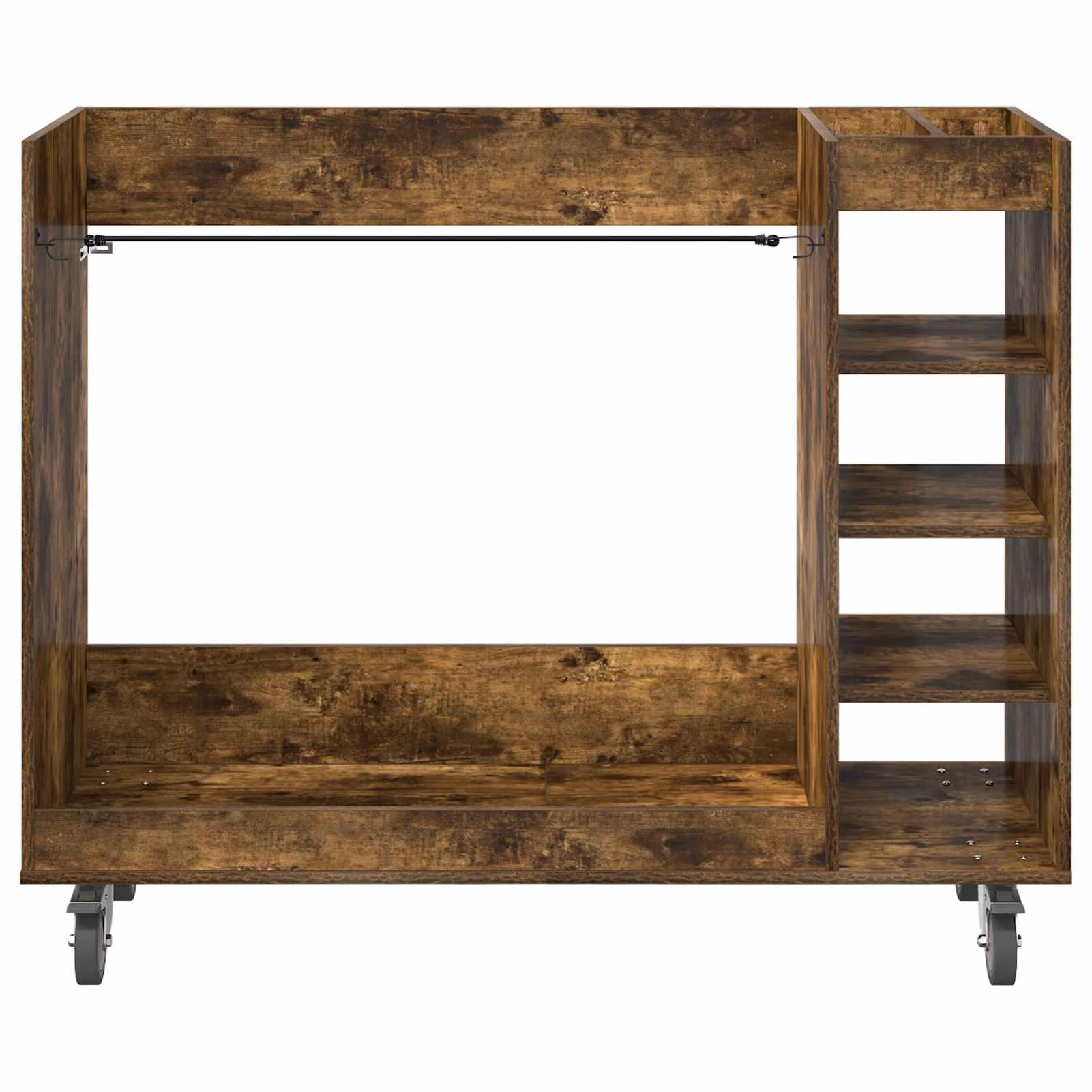 Gecheer Golf-Schrank, 120 x 45 x 98 cm, Eiche, Stauraum für Golfzubehör, für Garage und Wohnraum