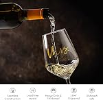 AW BRIDAL Mr and Mrs Wine Glasses Set of 2 for Engagement Bridal Shower, Wedding Gifts for Newlywed Couples 2026, Personalized Anniversary Wine Glass Gift Basket for Bride Groom and Fiance Fiancee