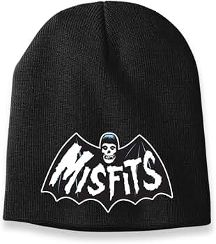 2Bhip Misfits Batfiend Beanies Men Punk Rock Band Knitted Hat