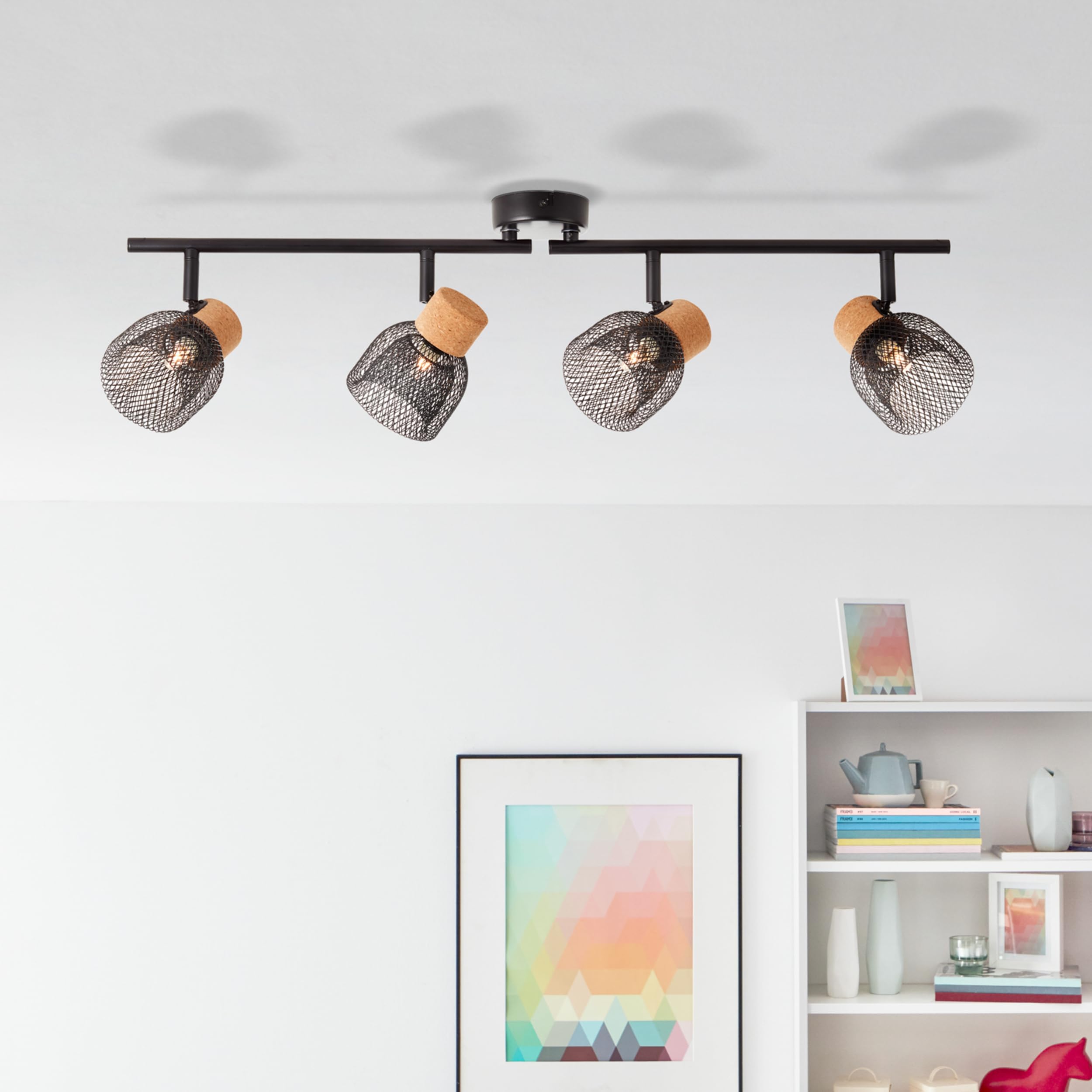 GBLY Faretto Da Soffitto LED Con 2 Lampade GU10 - Faretto Da Soffitto - 8
