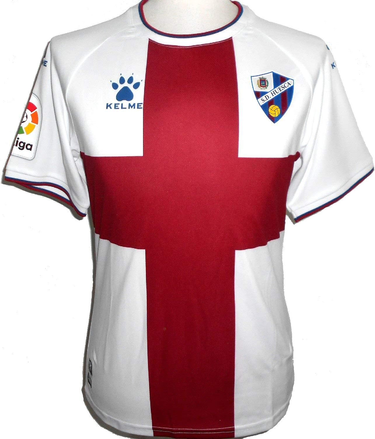 Kelme S.D Huesca Mens Away Football Shirt 2018-2019