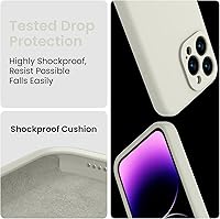 Vista 739 de FireNova Designed for iPhone 13 Pro Max Case, Silicone [Camera Protection] Phone Case with [2 Screen Protectors], Soft Anti-Scratch Microfiber Deep