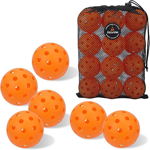 Miniatura 20 de Pickleball Balls 6 Pack | 12 Pack- 40 Holes Outdoor Pickleball with Bag, Perfectly Balanced, High Bounce, Crack-Resistance，USAPA Standard - Multiple