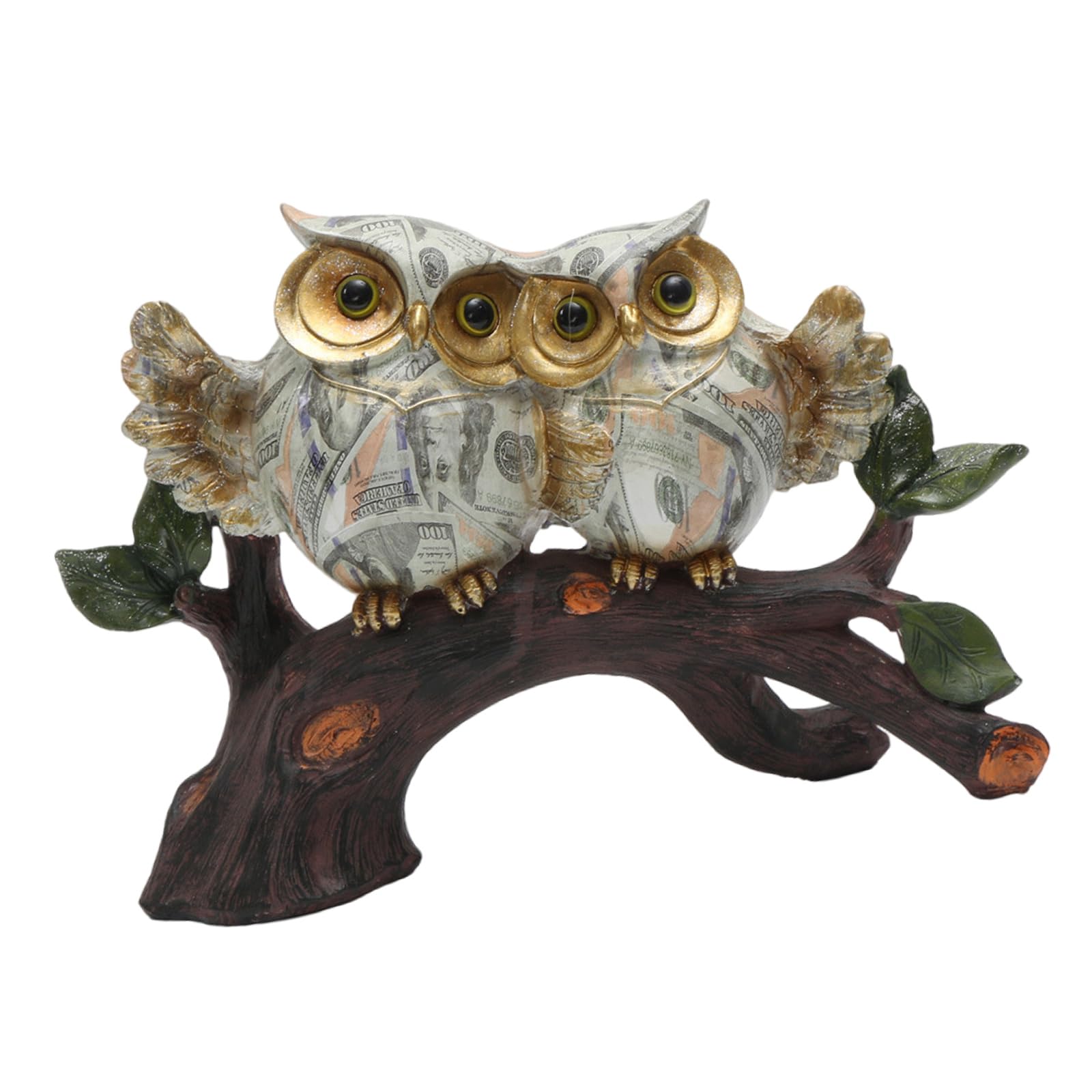 Statue de hibou décoration pour raviver un meuble de salon vide ou terne