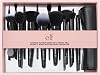 Set de brochas de maquillaje e.l.f. Ultimate y estuche de viaje, kit de 17 brochas para sombra, base, polvo, corrector y más, vegano y libre de crueldad, nailon 1