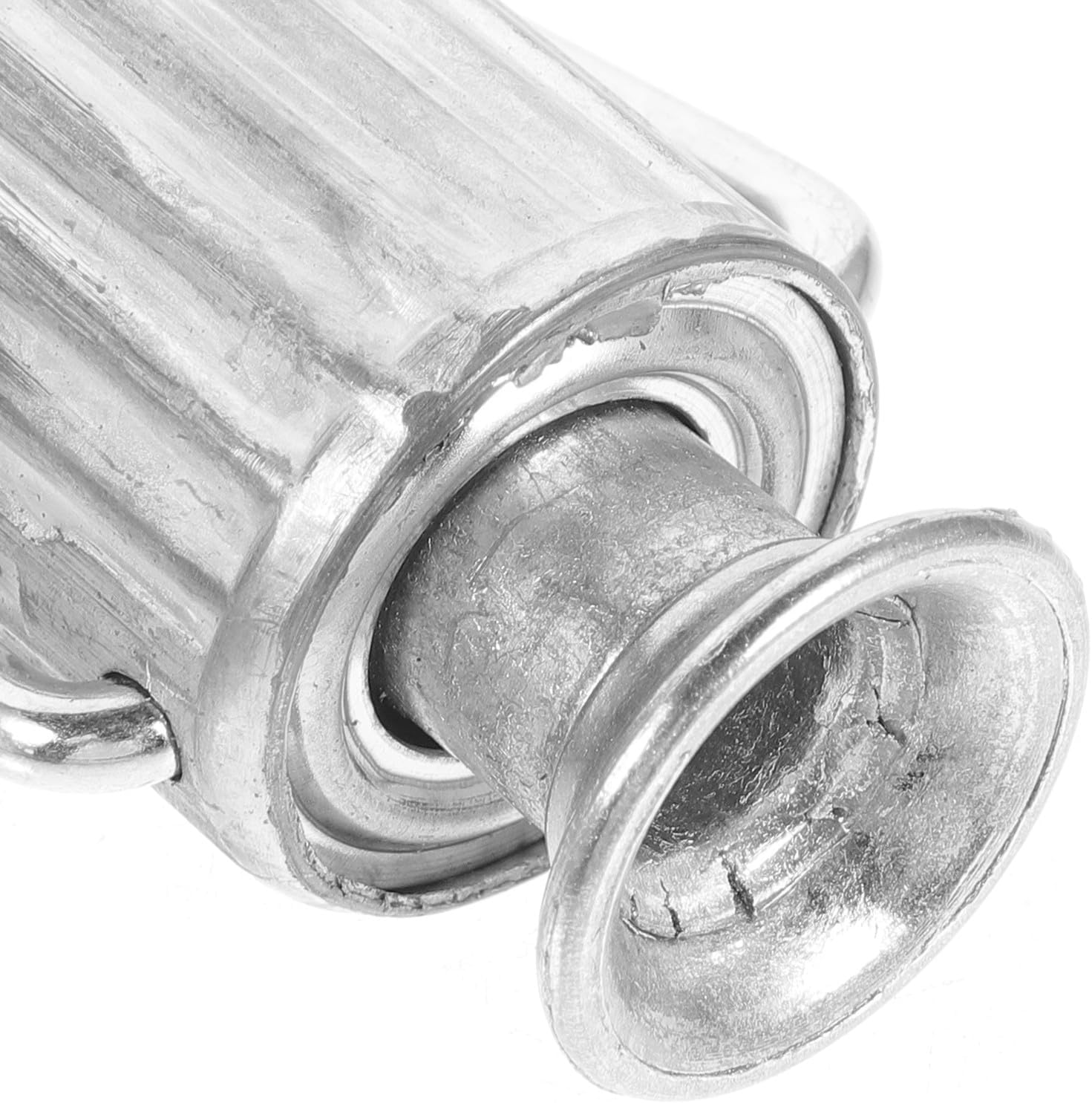 6pcs Aluminum Clothesline Tightener for Lines and Cords, Silver