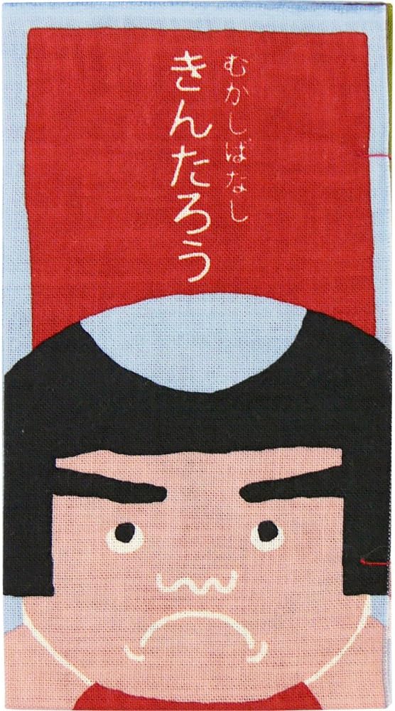 HAMAMONYO Tenugui Book 'Japanese Traditional Story KINTARO'