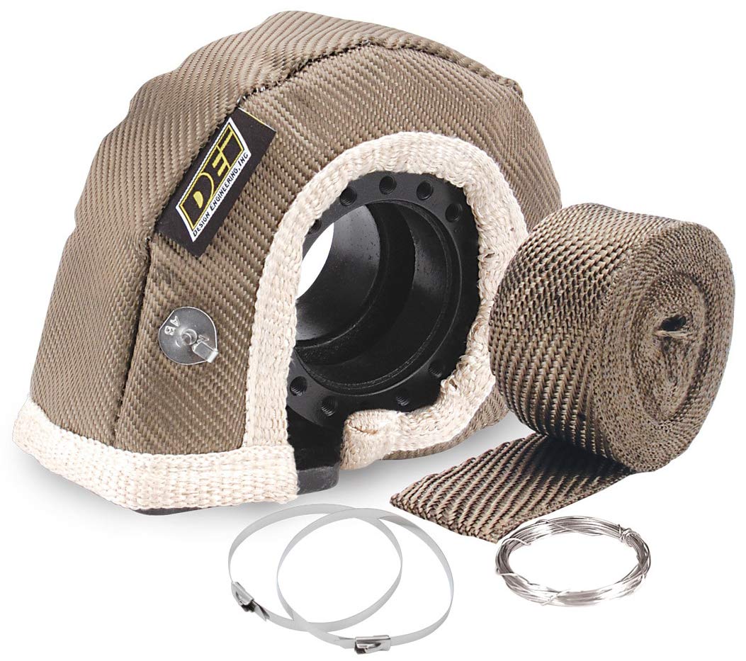 Design Engineering Titanium Turbo Shield T6 Turbo Kit 26" x 3.75" Heat Shie