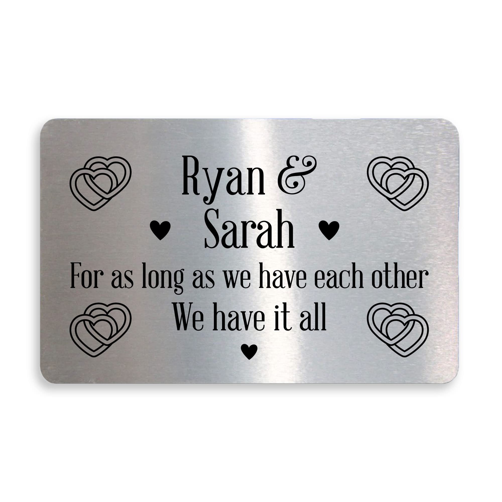 Beautiful Anniversary For Husband Wife Boyfriend Girlfriend Personalised Card