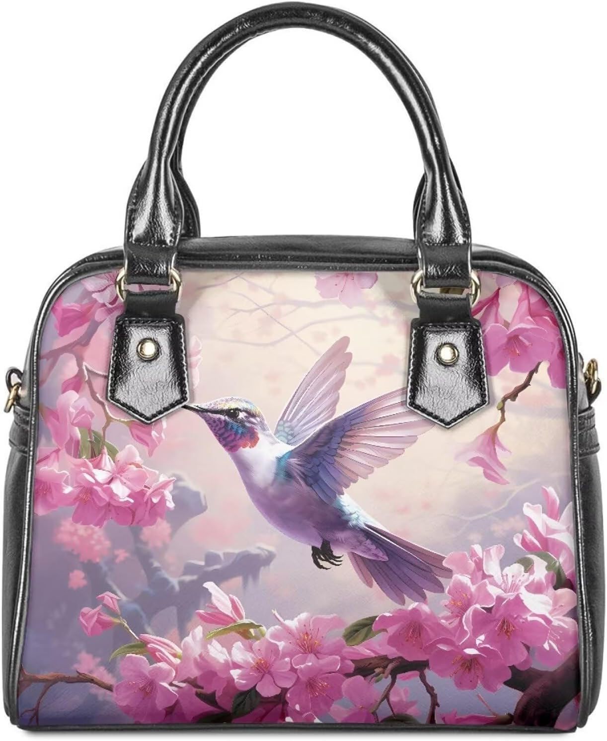 HUGS IDEA Leather Hobo Bag for Women Crossbody Purse Fashion Satchel Bag for Work Sling Bag