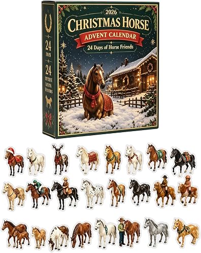 Christmas Advent Calendar 2026 Adult 24 Days horse Christmas Ornaments