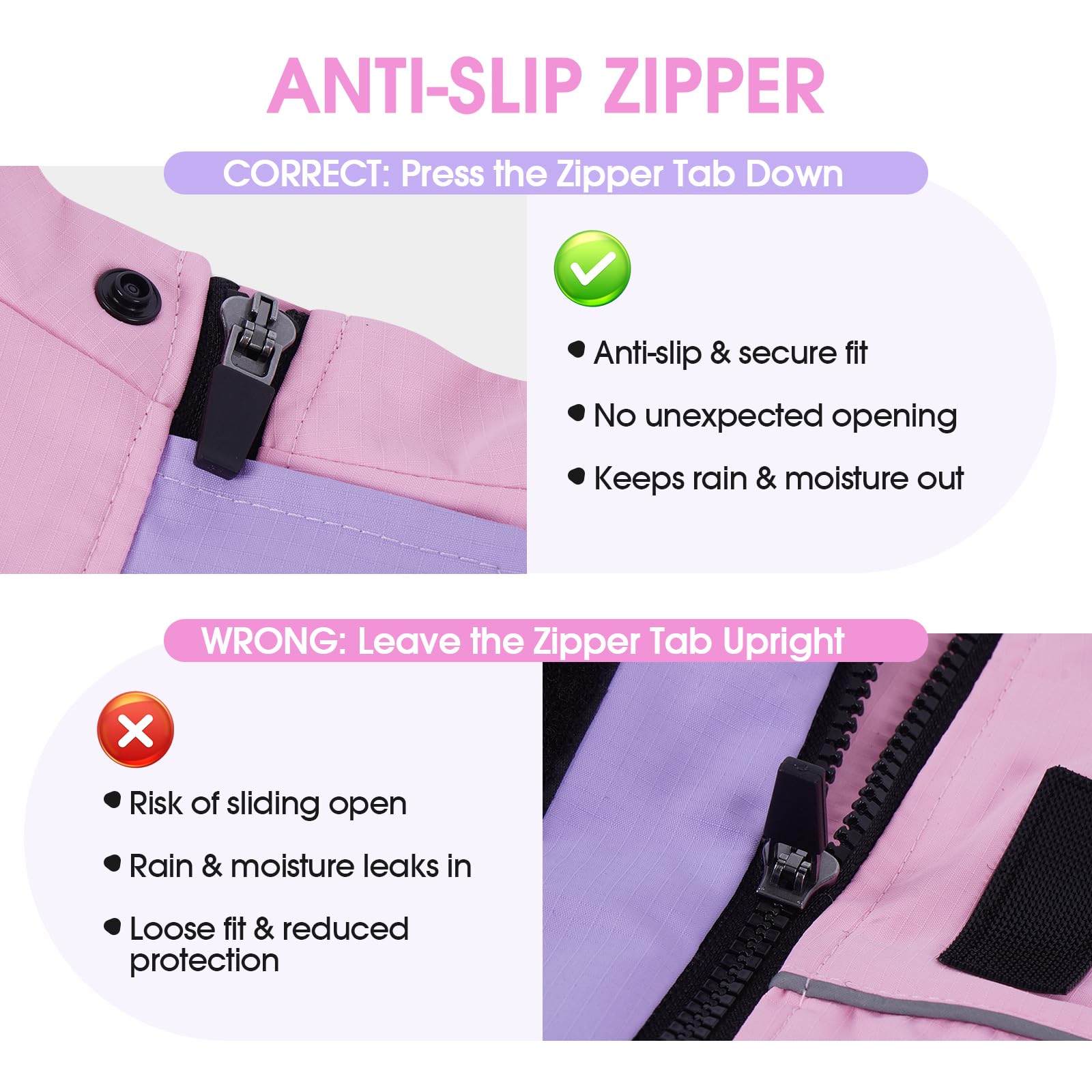 Lelepet Chaqueta impermeable para perros, impermeable para perros grandes, abrigo reflectante resistente al viento con arnés integrado, chaqueta impermeable ligera para mascotas, chaleco de seguridad