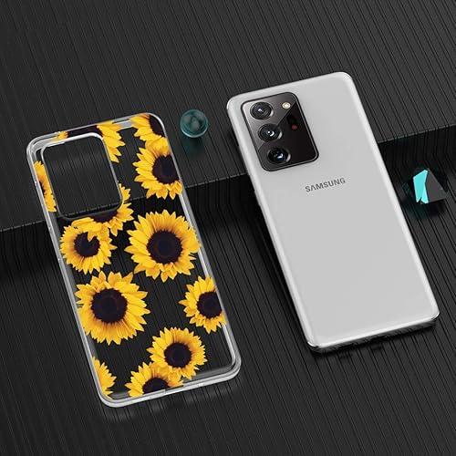 Miniatura 5 de Zoeirc Funda para Galaxy Note 20 Ultra 5Gpara Samsung Note 20 Ultra, funda transparente para niñas, funda protectora de TPU suave para Samsung