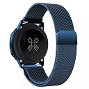YODI Replacement Milanese Magnetic Clasp Chain Classic Strap Band for Redmi Watch 5 Active Smart Watch Only, Metal Straps fit For Mi watch 5 Active for Men, women, boys & girls (CHAIN BLUE) gallery image
