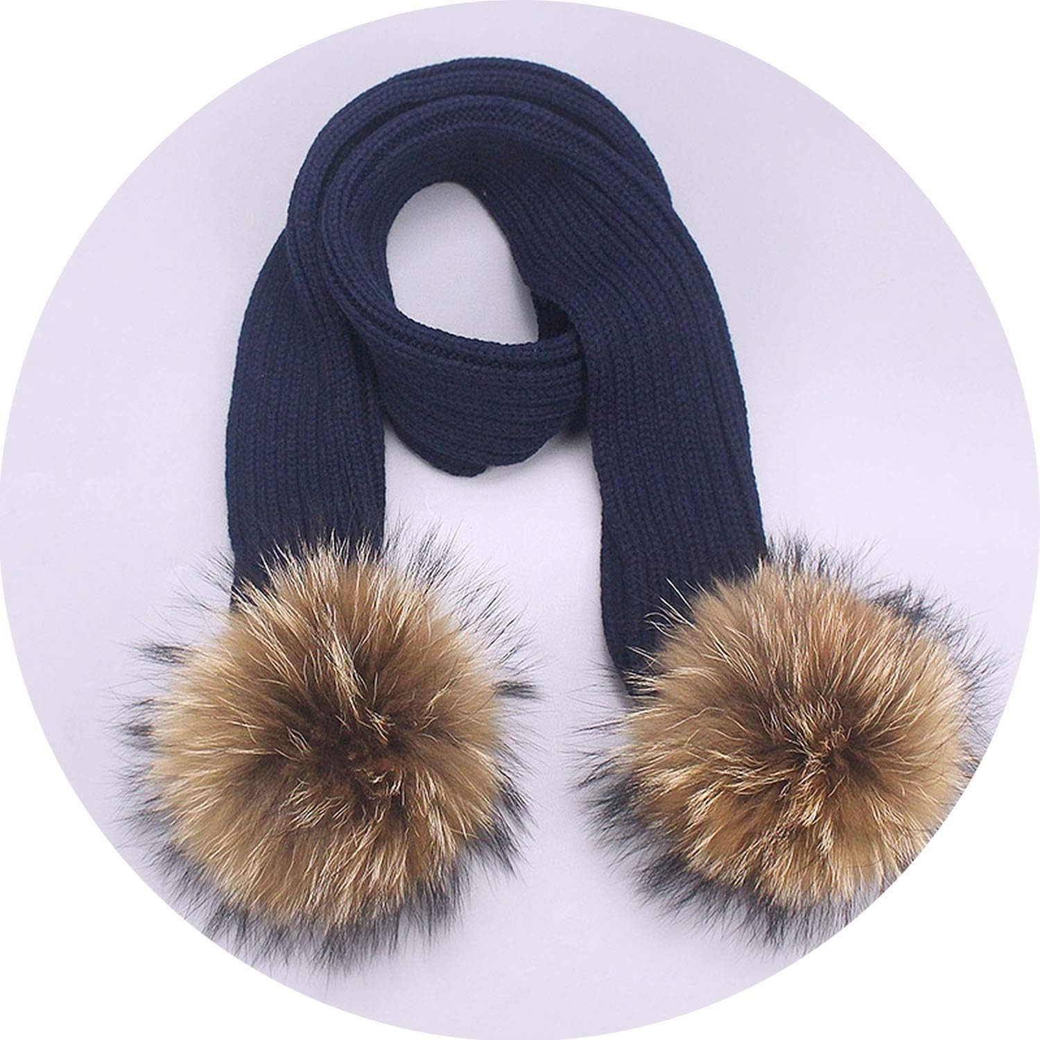 NHBBO Sun-Tshirts Winter Hats Scarf for Women Thick Cotton Winter Warm Ski Knit Caps Skullies Scarf 2 Pieces Set