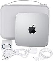 Vista 5 de co2CREA Funda rígida compatible con Apple Mac mini computadora de escritorio M2 Chip / M2 Pro Chip / M1 Chip