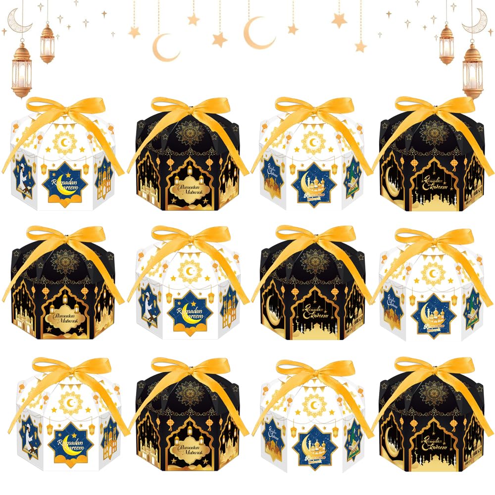 10 stks Ramadan Papieren Kom EID Mubarak Decoratie 2026 Voor Thuis Voedsel Houders Ramadan Kareem Islamitische Moslim Party Eid Al Adha Geschenken