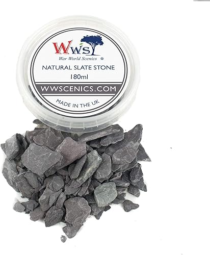 Miniatura 7 de WWScenics Natural Slate Stone  500ml Tub  Scenery Basing Material