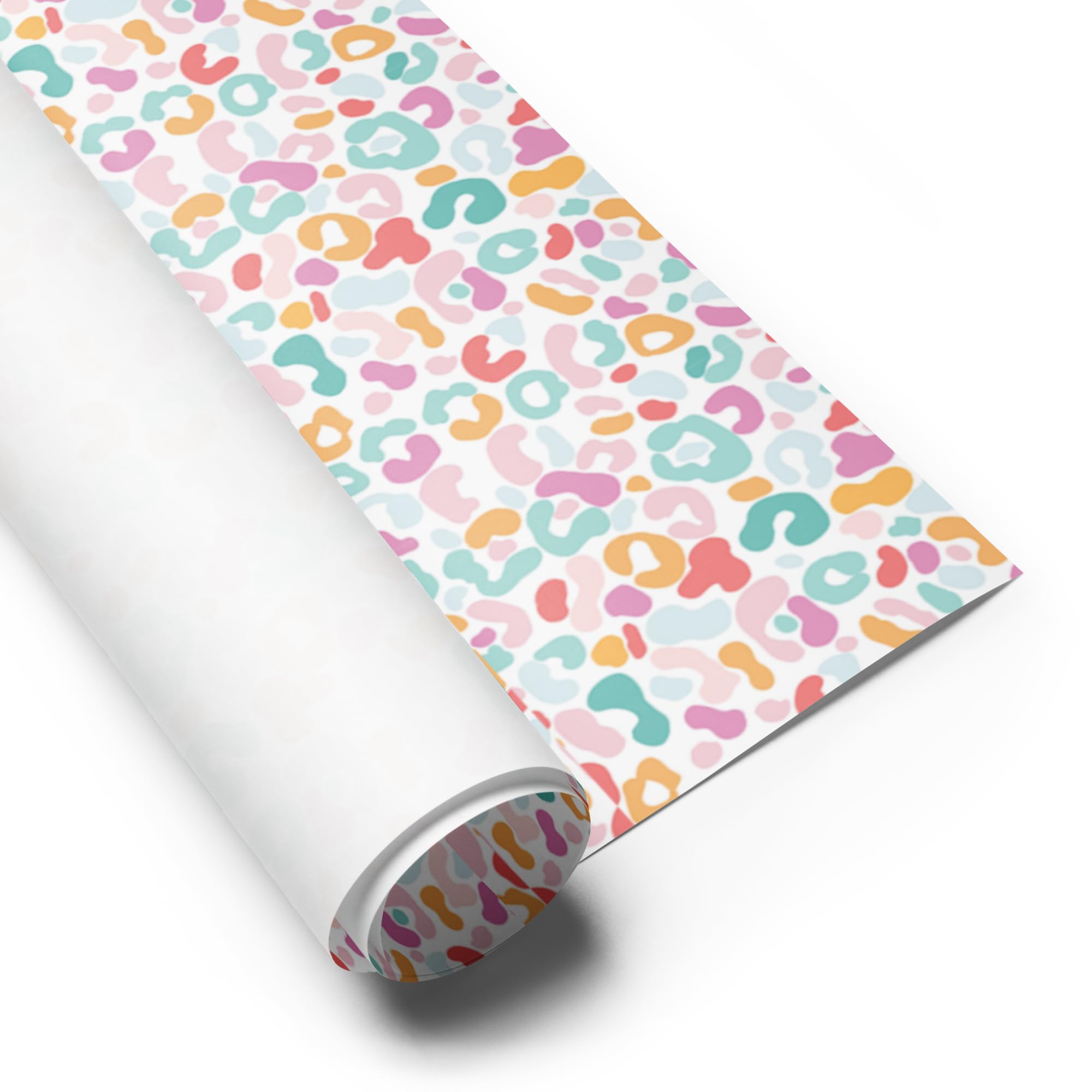 Printed Vinyl | Pastel Leopard Print Patterned Vinyl Sticker Decal Outdoor Permanent Adhesive Vinyl Roll 12