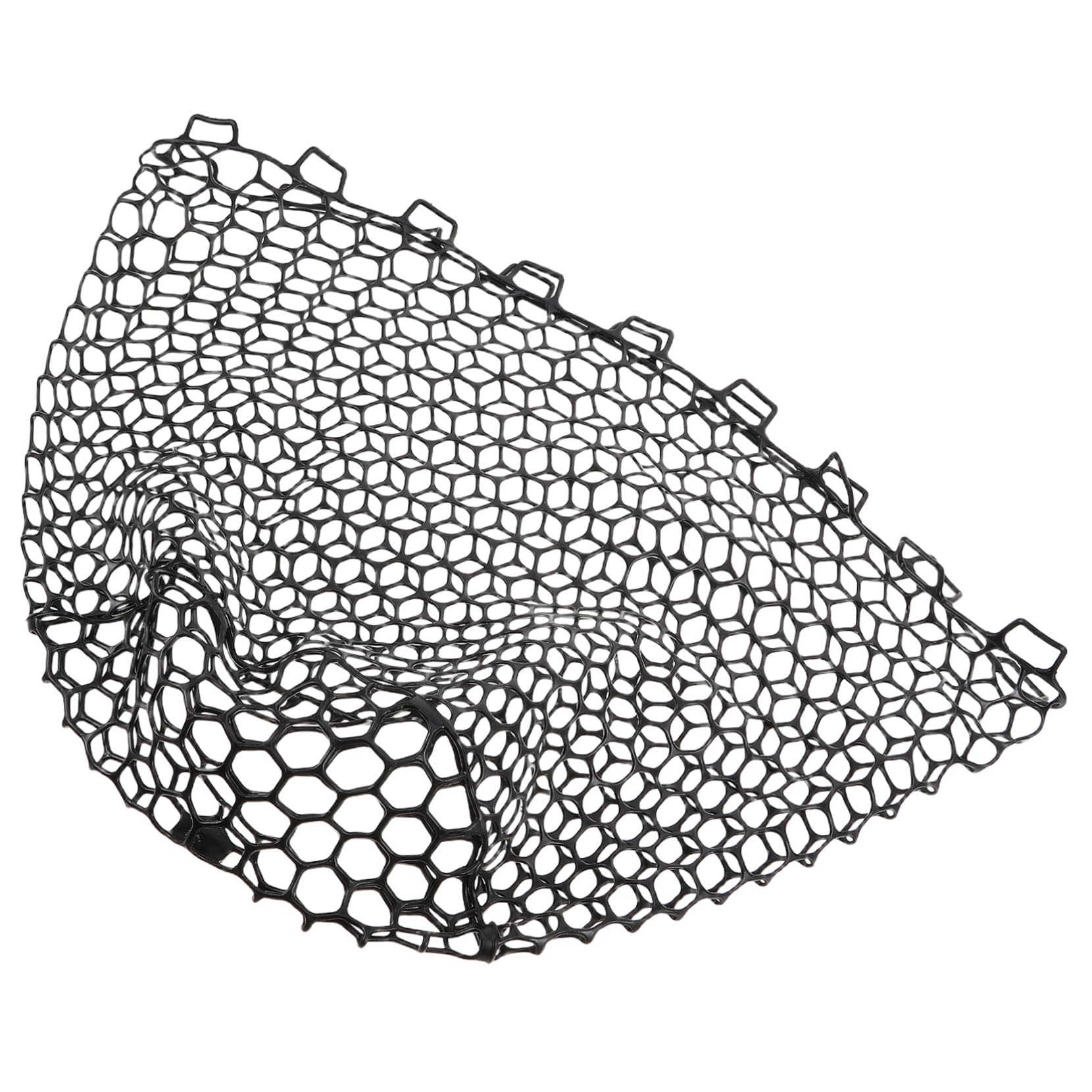 Pesca Plegable con Malla de de Repuesto para Captura Segura de Peces Ligera Drenaje Rápido para Actividades de Pesca