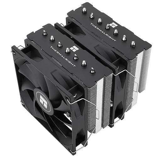 Thermalright PS120SE CPU Air Cooler, 7 Heat Pipes CPU Cooler,Dual 120mm TL-C12B V2 PWM Fan, AGHP 4.0 Technology, S-FDB Bearing, for AMD AM4 AM5/Intel 1700/1150/1151/1200/1851, PC Cooler - PS120 SE