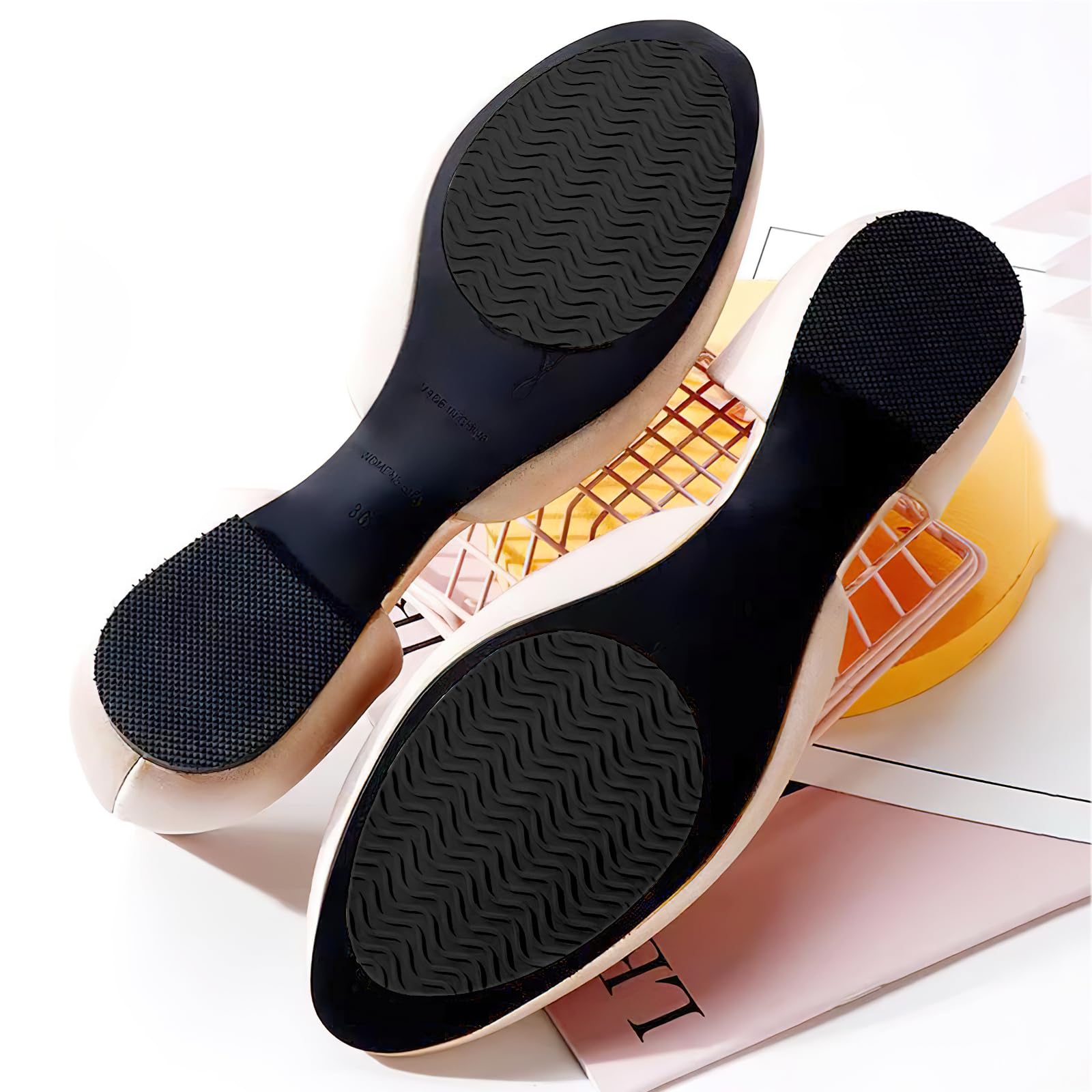 Delsen 6 Pièces Patin Antiderapant Chaussure,Auto-adhésives Semelle Antidérapante,Protecteur de Semelle de Chaussures,Semelle Antidérapante, Réduction du Bruit Antidérapante Delsen 6 Pièces Patin Antiderapant Chaussure,Auto-adhésives Semelle Antidérapante,Protecteur de Semelle de Chaussures,Semelle Antidérapante, Réduction du Bruit Antidérapante