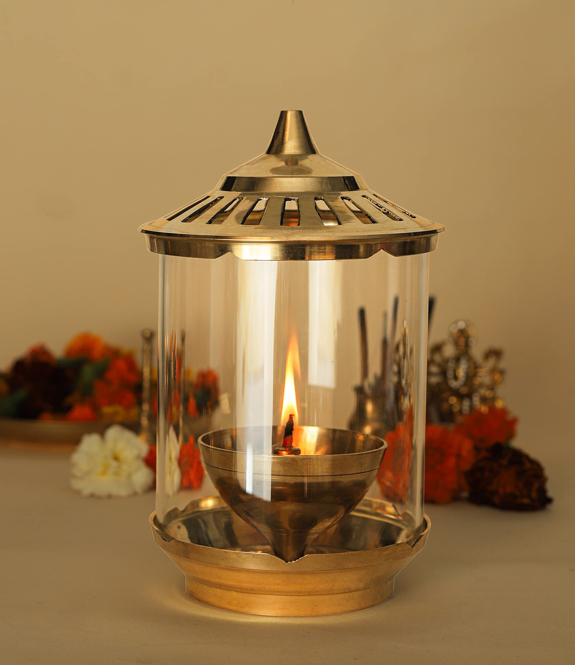 See full amazon price history chart for Klassic Large Akhand Diya with Borosilicate Glass Shade | High-Quality Brass | Diya for Pooja, Home Decoration & Gifts & Gold Lid for Jyoti Lighting in Bedroom & Mandir(7 inches, Cylindrical) Klassic Large Akhand Diya with Borosilicate Glass Shade | High-Quality Brass | Diya for Pooja, Home Decoration & Gifts & Gold Lid for Jyoti Lighting in Bedroom & Mandir(7 inches, Cylindrical) (B0BZRPD12C) Amazon Price History, Amazon Price Tracker