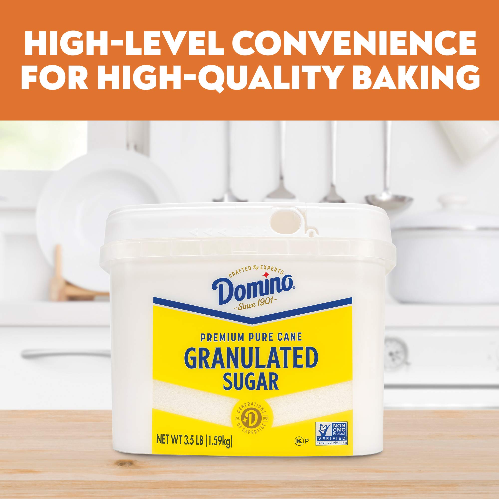 Amazon.com : Domino Premium Pure Cane Granulated Sugar, 3.5 LB